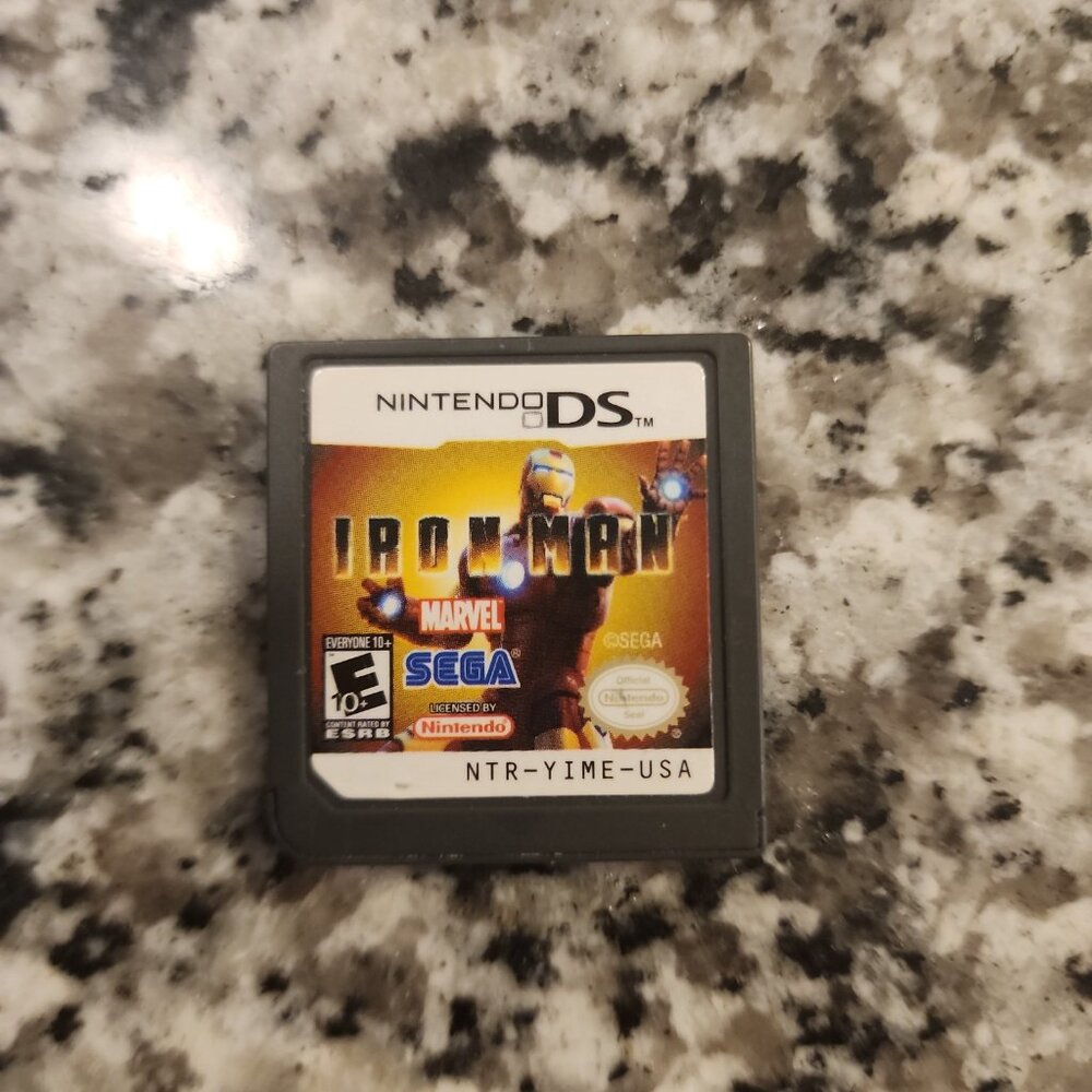 Sega Marvel Iron Man Nintendo DS Game